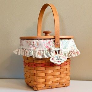 Longaberger Vintage Blossoms Mother’s Day Basket